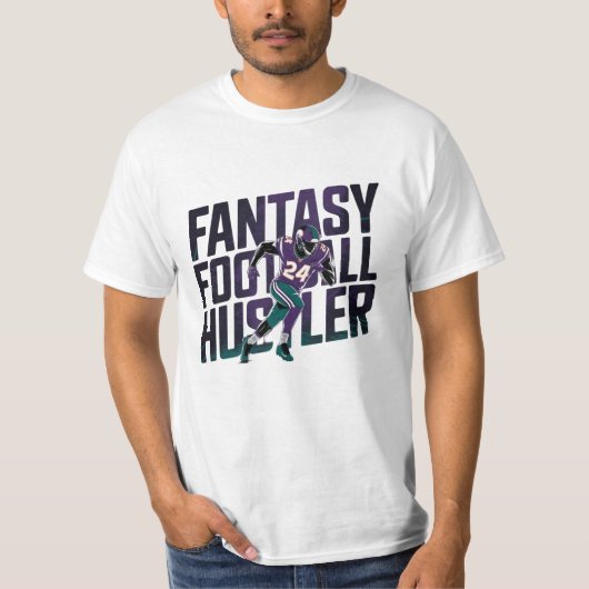 Design voor Fantasy Football Enthu T-shirt (Voorkant)