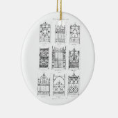 Design voor gietijzer uit 'Macfarlane's Ca Keramisch Ornament (Rechts)