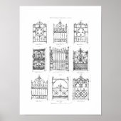 Design voor gietijzer uit 'Macfarlane's Ca Poster (Voorkant)