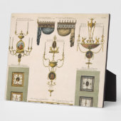 Design voor gordijnkernen, Girandoles en Foldi Fotoplaat (Zijkant)