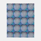 Design voor het begindeken van haken fleece deken (Voorkant)