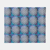 Design voor het begindeken van haken fleece deken (Voorkant (Horizontaal))