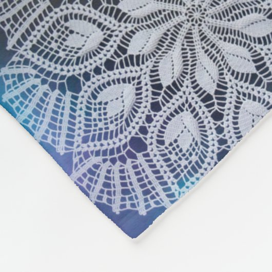 Design voor het begindeken van haken fleece deken (Hoek)