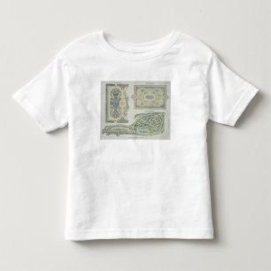 Design voor het Frans, het Oude Engels en het Mode Kinder Shirts