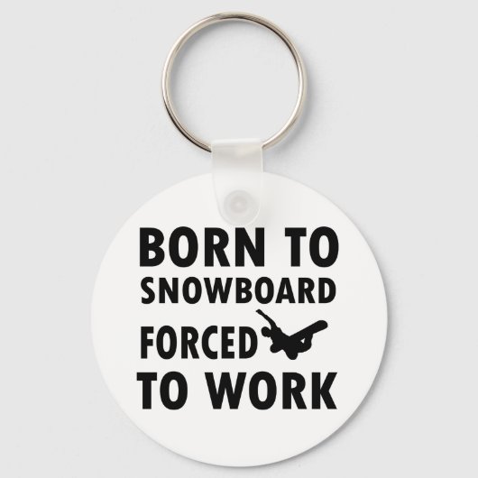 Design voor het instappen van wollen sneeuwboten sleutelhanger (Voorkant)