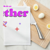 design voor het verslaan van borstkanker theedoek (Quarter Fold)