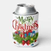 Design voor kerstmis blikjeskoeler (Blikje Voorkant)