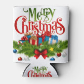 Design voor kerstmis blikjeskoeler (Voorkant)