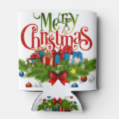 Design voor kerstmis blikjeskoeler (Achterkant)