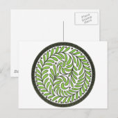 design voor kunstdeco briefkaart (Voorkant / Achterkant)