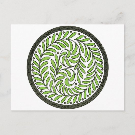 design voor kunstdeco briefkaart (Voorkant)