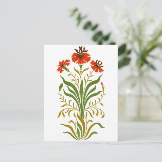 design voor kunstdeco briefkaart (Staand voorkant)