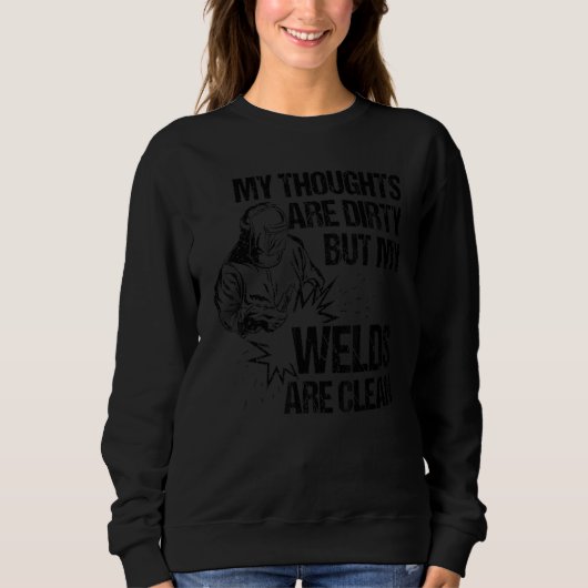 Design voor mannen voor de metaalarbeiders Blacksm Trui (Voorkant)