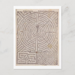 Design voor mazen, van 'The Dutch Gardener' door J Briefkaart