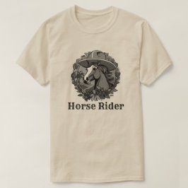 Design voor moderne ruiter t shirt