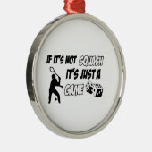 Design voor poolsport metalen ornament (Rechts)