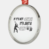 Design voor poolsport metalen ornament (Links)