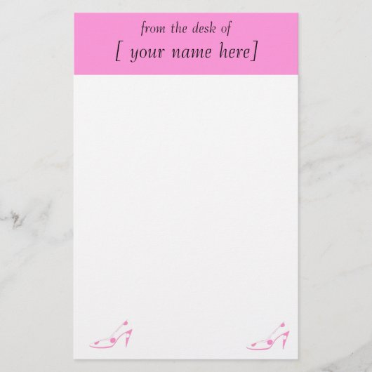 Design voor schoefpapier briefpapier (Voorkant)