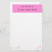 Design voor schoefpapier briefpapier (Voorkant / Achterkant)