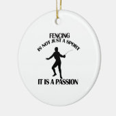 Design voor sportbeoefening keramisch ornament (Links)