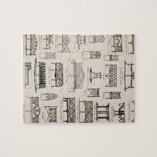 Design voor tuinzittenden, van 'A Compendium of Dr Legpuzzel (Horizontaal)