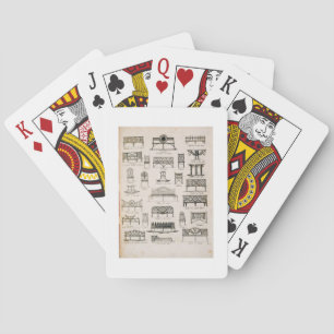 Design voor tuinzittenden, van 'A Compendium of Dr Pokerkaarten