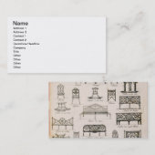 Design voor tuinzittenden, van 'A Compendium of Dr Visitekaartje (Voorkant / Achterkant)