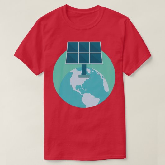 Design voor zonne-energie t-shirt (Design voorkant)