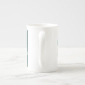 Design White Bone China Mok Vrouwen 4 Bernie (Achterkant)
