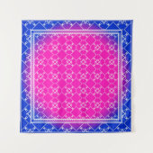 Design with abstract hand drawn geometric pattern  wandkleed (Voorkant (horizontaal))