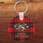 Design with fun, bold illustration of a cool bass sleutelhanger (Achterkant)