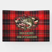 Design with fun, bold illustration of a cool bass spandoek (Horizontaal)