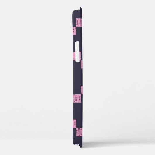 Design with manual hatching. Ethnic boho ornament. Case-Mate iPhone Case (Achterkant / Rechts)