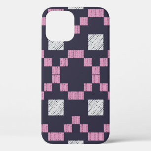 Design with manual hatching. Ethnic boho ornament. Case-Mate iPhone Case