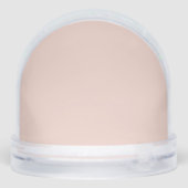 Design Your Dream - Creatieve expressie Blush Pink Sneeuwbol (Achterkant)