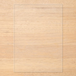 Design Your Dream - Rectangle Clear Acryl Uitnodigingen