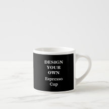 Design Your Ewn Espresso Cup - Black