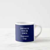 Design Your Ewn Espresso Cup - Blue Kop (Rechts)