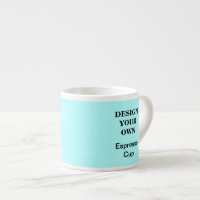 Design Your Ewn Espresso Cup - Light Blue