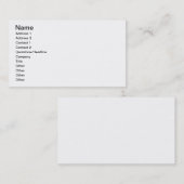 Design-Your-Ewn-Visitekaartje Visitekaartje (Voorkant / Achterkant)