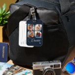 Design Your Own 4 Photo Personalized Name Bagagelabel<br><div class="desc">Travel in style with our Design Your Own 4 Photo Personalized Name Luggage Tag! This customizable luggage tag allows you to upload four of your favorite photos, ensuring that your suitcase stands out from the crowd. Ideal for travelers, this personalized name luggage tag not only adds a unique touch to...</div>
