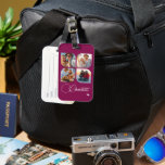 Design Your Own 4 Photo Personalized Name Bagagelabel<br><div class="desc">Travel in style with our Design Your Own 4 Photo Personalized Name Luggage Tag! This customizable luggage tag allows you to upload four of your favorite photos, ensuring that your suitcase stands out from the crowd. Ideal for travelers, this personalized name luggage tag not only adds a unique touch to...</div>