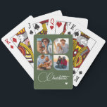 Design Your Own 4 Photo Personalized Name Pokerkaarten<br><div class="desc">Unleash your creativity with our Design Your Own 4 Photo Personalized Name Poker Cards! These custom playing cards allow you to upload and showcase four of your favorite photos, making game night even more special and memorable. Perfect for poker enthusiasts, family gatherings, or as a unique gift for any occasion,...</div>