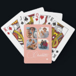 Design Your Own 4 Photo Personalized Name Pokerkaarten<br><div class="desc">Unleash your creativity with our Design Your Own 4 Photo Personalized Name Poker Cards! These custom playing cards allow you to upload and showcase four of your favorite photos, making game night even more special and memorable. Perfect for poker enthusiasts, family gatherings, or as a unique gift for any occasion,...</div>