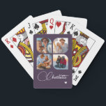 Design Your Own 4 Photo Personalized Name Pokerkaarten<br><div class="desc">Unleash your creativity with our Design Your Own 4 Photo Personalized Name Poker Cards! These custom playing cards allow you to upload and showcase four of your favorite photos, making game night even more special and memorable. Perfect for poker enthusiasts, family gatherings, or as a unique gift for any occasion,...</div>