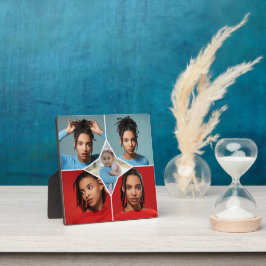 Design Your Own 5 Photo Collage Fotoplaat