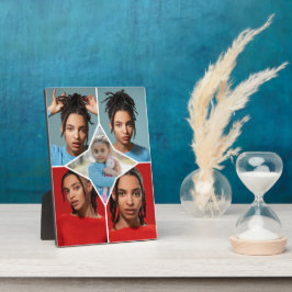 Design Your Own 5 Photo Collage Fotoplaat