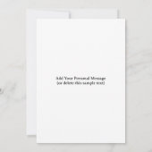 Design Your Own 7 Photo Collage Aankondiging (Achterkant)