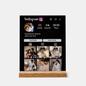 Design Your Own 7 Photo Collage Acryl Bord (Voorkant)