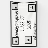 Design your own banners for graduation banner (Verticaal)